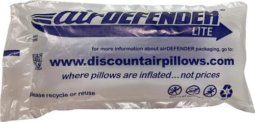 Vista 5 de 165 almohadas de aire airDEFENDER de 4 x 8 pulgadas de 20 galones, 2.66 pies cúbicos, relleno vacío, paquete de embalaje de embalaje