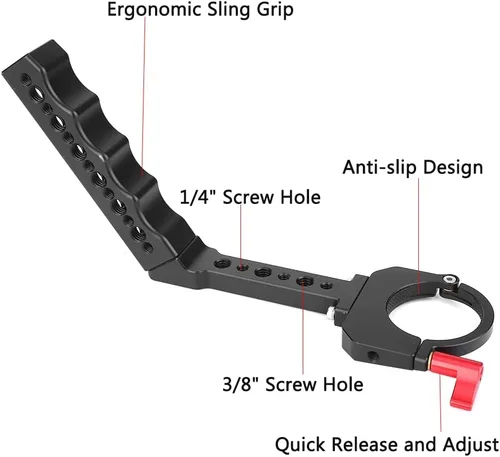 Vista 4 de Extensión de mano mano agarre cámara 3-Axis Handheld Gimbal estabilizador accesorio para AIR 2