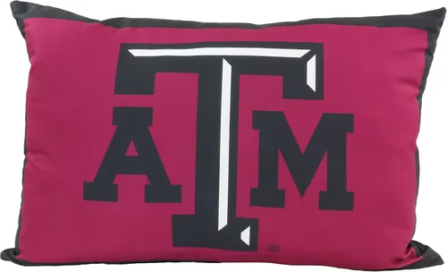 Vista 21 de College Covers Almohada de 28 x 20 pulgadas, Nebraska Cornhuskers