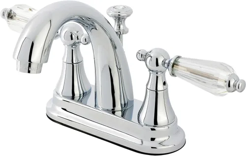 Vista 6 de Kingston Brass KS7615WLL Wilshire - Grifo de baño central de 4 pulgadas, 4-3/4 pulgadas en alcance de boquilla, bronce aceitado