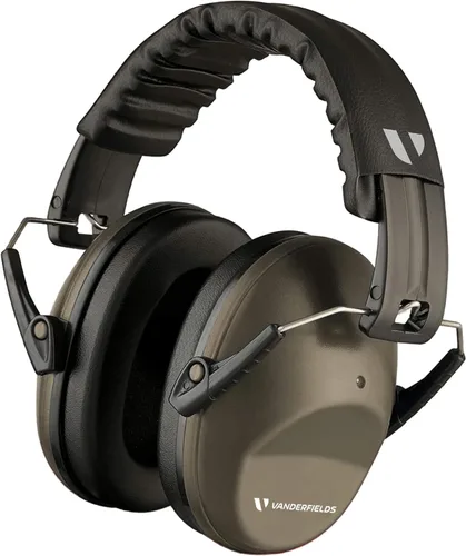 Vista 17 de Vanderfields Auriculares de Protección Auditiva - 26dB - Protección Auditiva para Tiro de Rango - Orejeras con Cancelación de Ruido para Adultos