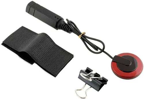 Vista 5 de TIMESETL 5 pastillas de micrófono de contacto piezoeléctrico autoadhesivas para guitarra, violín, viola, violonchelo, banjo, ukelele, mandolina y más