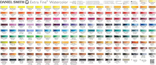 Vista 4 de DANIEL SMITH Pintura acuarela extrafina, tubo de 5 ml, rojo alizarina, 284610004