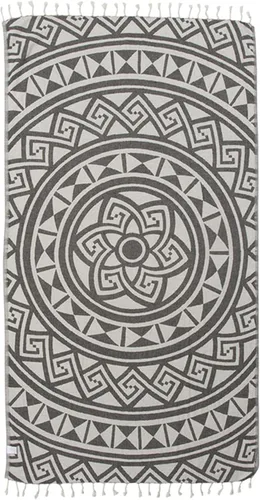 Vista 21 de Toalla de playa turca Sand Cloud - Sin arena - 100% hilo de algodón turco orgánico - Toalla de secado rápido para playa, manta de picnic o cobija