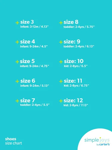 Vista 7 de Simple Joys by Carter's Unisex-Child London First Walker Shoe