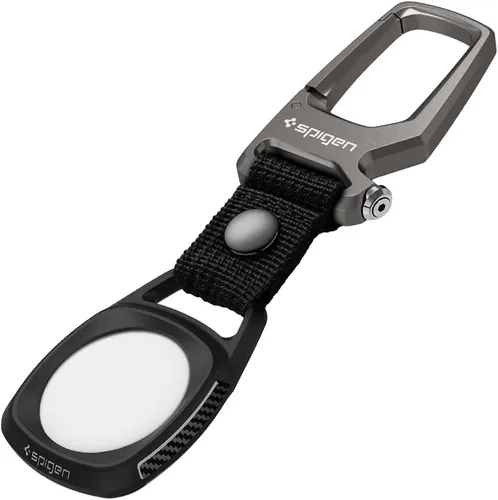 Vista 11 de Spigen Life Carabiner Key Ring Clip, Car Keychain Clip, Bottle Opener Key Chain Ring for Men and Women