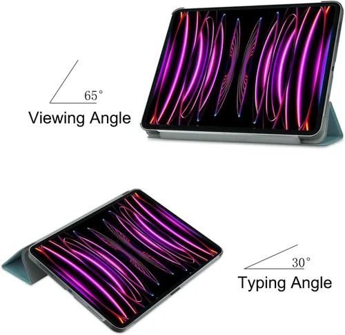 Vista 371 de Funda para Amazon Kindle Fire HD 8 y Fire HD 8 Plus (12ª/10ª generación, versión 2024/2022/2020) de 8 pulgadas, UUcovers con soporte triple y 01#