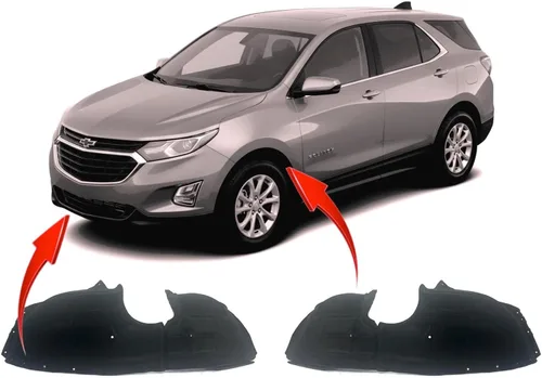 FitParts Compatible con el juego delantero izquierdo y derecho para conductor y pasajero, par de guardabarros Chevrolet Equinox 2018-2022. Nuevo,
