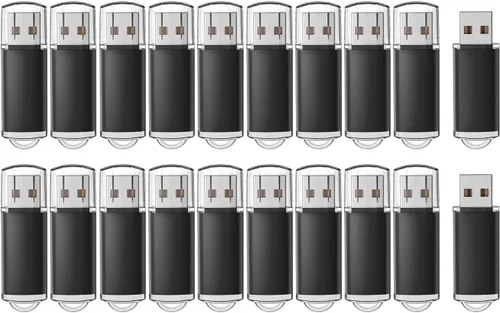 Vista 15 de RAOYI Paquete de 10 unidades flash USB de 32 GB USB 2.0 Memory Stick a granel Pulgar Drive Pen Drive Jump Drive-azul