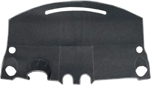Vista 3 de Cubierta de alfombra para salpicadero compatible con VW Volkswagen Beetle VW3 1998-2009 (gris)