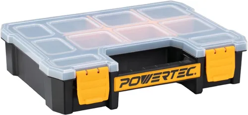 Vista 9 de POWERTEC Caja de herramientas con inserto de espuma, organizador de herramientas de espuma para Bosch L-Boxx 2, inserto personalizable para maletín