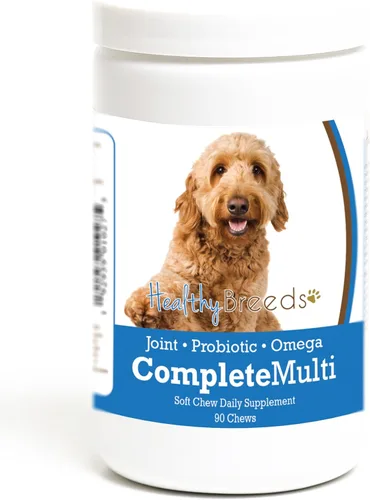 Vista 56 de Healthy Breeds Cavalier King Charles Spaniel - Multivitamínico todo en uno, completo con probióticos, glucosamina, condroitina y omegas, 60