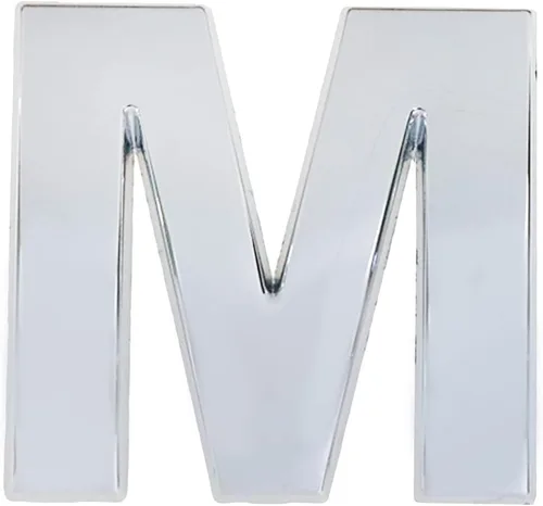 Vista 13 de Modengzhe 3D Metal Emblema de Coche Número 9 Adhesivo Cromado Aleación de Zinc Placa de Automóvil Decal