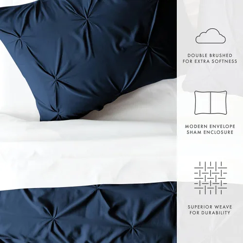 Vista 185 de Linen Market Funda de edredón individual para cama individual – Experimenta una comodidad similar a un hotel con una suavidad inigualable