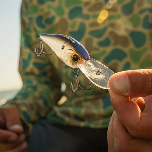 Vista 3 de 6th Sense Crush DD Series Deep Diving Crankbait for Bass Fishing Azul (Blue-Treuse Shad)