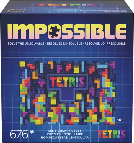 Vista 10 de Spin Master Games, Tetris: El juego de mesa, juega el clásico juego de rompecabezas Tetris en la vida real, desafío de rompecabezas multijugador