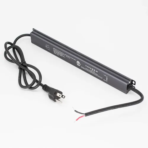 Vista 3 de Fuente de alimentación regulable del controlador LED, 12v 60W Clase 2 Triac impermeable ETL Listado Compatible con Lutron Leviton AC regulador