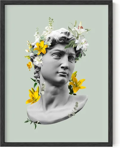 Haus and Hues - Decoración de pared verde salvia. Decoración estética de la habitación verde salvia, póster estético para pared, arte verde, póster