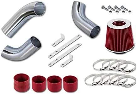 Vista 3 de R&L Racing Sistema de admisión de aire frío de 3.5 "para Chevrolet Silverado 99-07 1500/2007 1500 Classic 4.3L V6