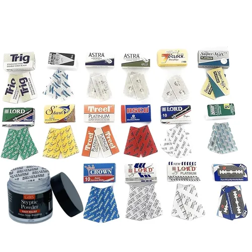 G.B.S Styptic - Maquinilla de afeitar para aliviar quemaduras en polvo para rostro y cuello, corta y niquelas, alivia la piel y los poros después