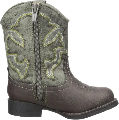 Vista 6 de ROPER Botas Cody Western unisex para niños, Beige