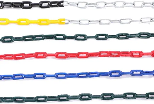Vista 8 de Cadenas de columpio (2) totalmente recubiertas para columpios con 4 eslabones rápidos gratuitos, cadenas de eslabones de hierro antioxidantes, patio