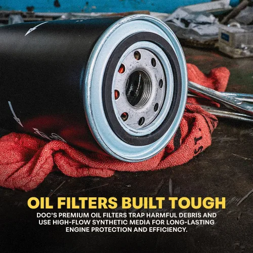 Vista 4 de Doc's Diesel Filtro de aceite D11878 Compatible con Chevrolet/GMC 6.6L Duramax 2500HD, 3500HD 2020+ Sustituye a PF26