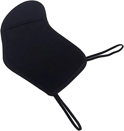 Vaguelly Protector de almohadilla de reposo de barbilla para violín, esponja de algodón cómoda para hombro de violín para instalar accesorio para