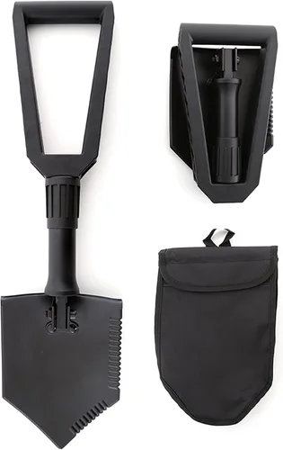 Vista 2 de Smittybilt 2728 Herramienta de utilidad, triple, pala, R.U.T., color negro mate