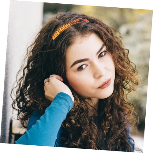 Vista 7 de FRCOLOR Peines laterales para el cabello, 6 piezas, 24 dientes, peine lateral, niña, señorita, peine de plástico