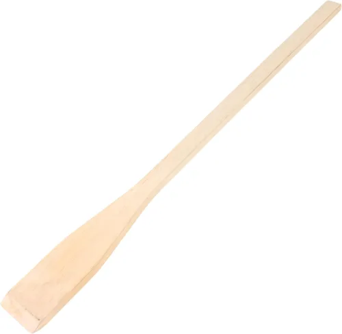 Vista 3 de TrueCraftware - Paleta de mezcla de madera de 18 "-Accesorios de cocina Cuchara de puré de madera de mango largo Espátula mezcladora para cocinar