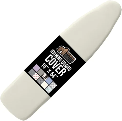 Vista 11 de GORILLA GRIP The Original - Funda y almohadilla para tabla de planchar, revestimiento de silicona, acolchado grueso resistente a quemaduras, fundas