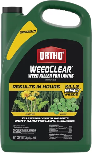 Vista 17 de Ortho WeedClear herbicida para césped con Comfort Wand, mata más de 250 malas hierbas incluyendo diente de león y trébol, 1 galón.