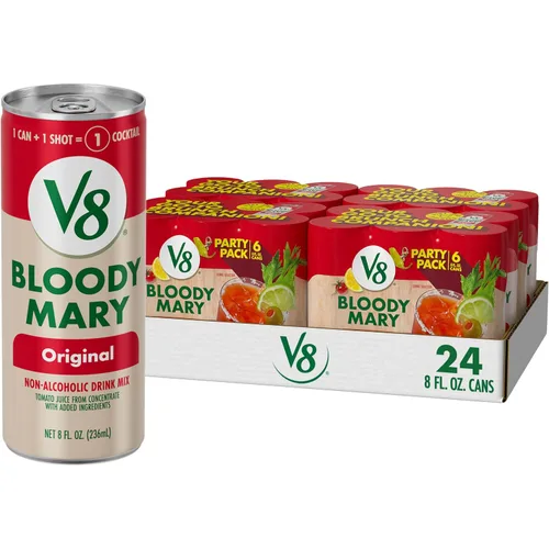 Vista 12 de V8 Bloody Mary Mix, lata de 8 fl oz (paquete de 6)