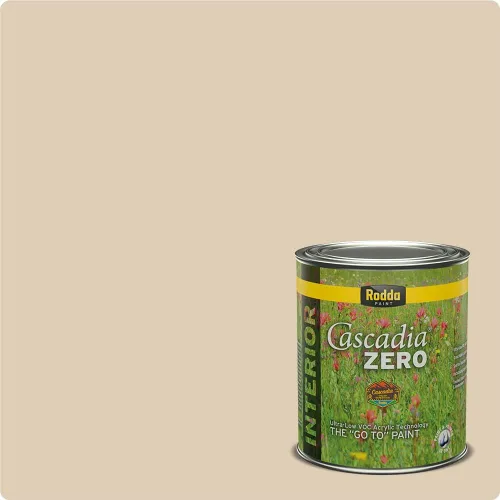 Vista 54 de Rodda Paint CASCADIA ZERO - Pintura e imprimación semibrillante para interiores en uno, cuarto de galón, bizcocho de limón