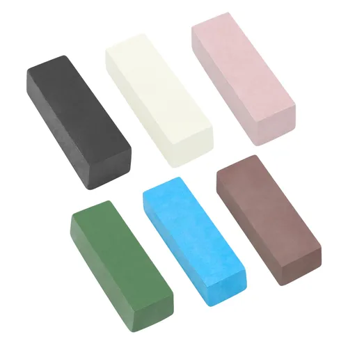 Vista 16 de SCOTTCHEN Mini Compuestos de corte para pulir 4 onzas - Verde Fino/Blanco Medio/Rojo Grueso - Paquete de 3