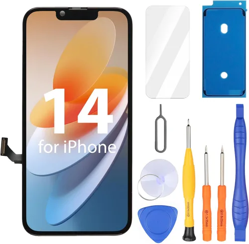 Vista 9 de Ayake Reemplazo de pantalla para iPhone XR, pantalla LCD de 6.1 pulgadas, Full HD y digitalizador táctil, color verdadero, programable
