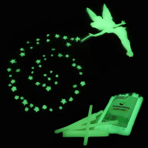 Vista 6 de Surebonder gs-15 Glo StikGlow-in-the-dark todos los Temp Mini pegamento stick-15 sticks-4 pulgadas de largo, 5/16 pulgadas de diámetro