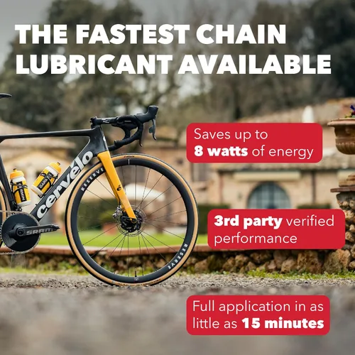Vista 2 de SILCA Mezcla de cera de cadena de bicicleta secreta, lubricante de cadena