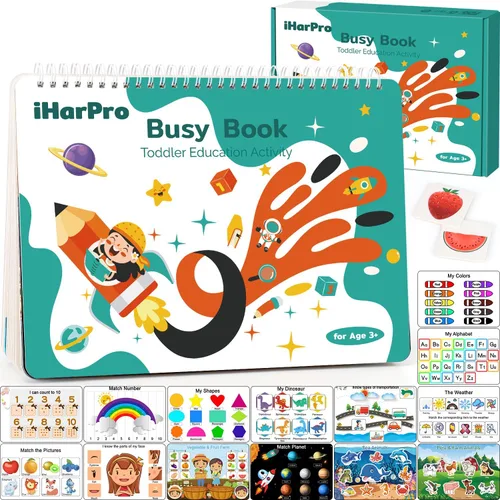 iHarPro - Libro de actividades preescolares Montessori para niños de 3 a 5