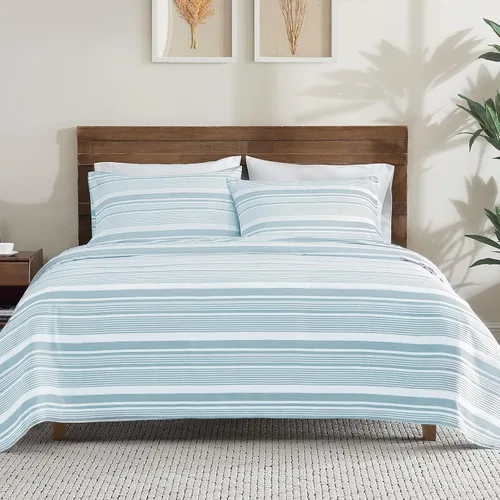 Vista 13 de ClevaHome - Juego de sábanas tamaño individual de 4 piezas, juego de sábanas de lujo suaves y transpirables, resistentes al encogimiento y a