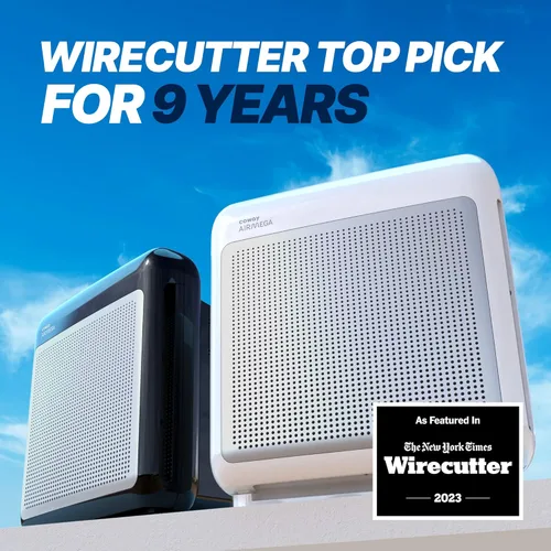 Vista 3 de Coway Airmega AP-1518R - Purificador de aire True HEPA y carbón activado, AP-1518R, color blanco