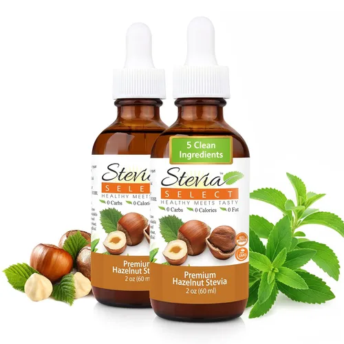 Vista 19 de Stevia Select Black Cherry Pure Stevia Liquid – Edulcorante de cero calorías – Gotas de sabor de extracto de stevia líquido totalmente natural
