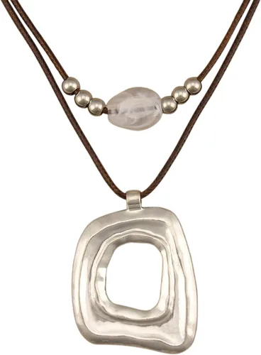 Vista 9 de Collares bohemios para mujer, colgante largo de madera, collar vintage, collar de cadena de suéter, joyería hecha a mano Collar de cuentas