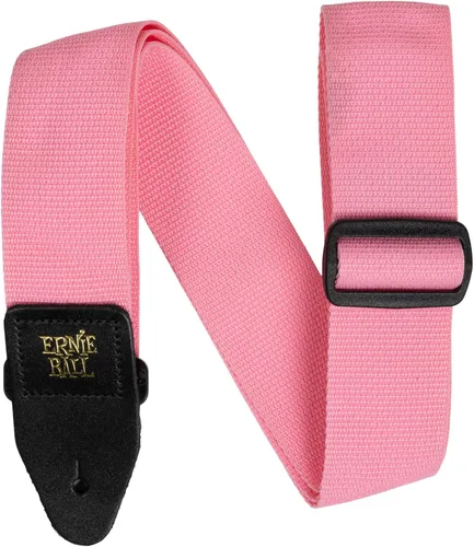 Vista 40 de Ernie Ball Polypro - Correa para guitarra acústica, color negro (P05365)