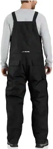 Vista 2 de Carhartt - Pantalón de peto para hombre Yukon Extremes, de ajuste holgado y aislado