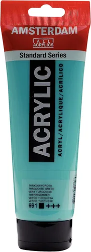 Vista 111 de Amsterdam Serie Estándar Tubo de Pintura Acrílica 120ml Azo Naranja 276 (17092762)