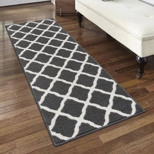 Vista 29 de SHACOS Alfombras de pasillo de entrada de 2 x 5 pies, alfombra lavable con parte trasera de goma antideslizante, alfombras de cocina atrapa suciedad
