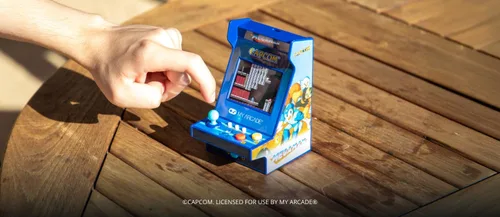Vista 4 de My Arcade Mega Man Nano Player Pro: 4.8" Portable Mini Arcade with 6 Games, 2.4" Screen Color Display, Retro
