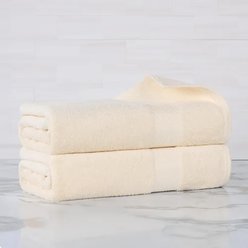Vista 83 de SUPERIOR Kendell - Juego de 4 toallas de baño de algodón egipcio, absorbentes, para la ducha, artículos esenciales para el spa, toallas grandes